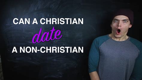 can dating a non christian work